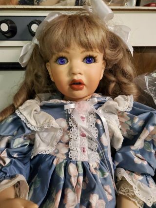 Absolutely Porcelain 28 " Artist Doll Dolls By Josephine