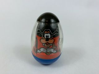 Vintage Hasbro Disney Goofy Mickey Mouse Clubhouse Weebles Wobble 1970 