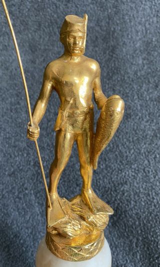 Vintage 1950s Skin Diving Spear Fishing Trophy Nautical Beach Decor Snorkeling