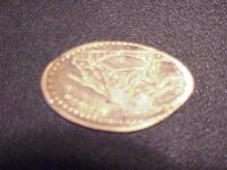 Hoover Dam.  On All Copper Elongated Cent B2 - 142