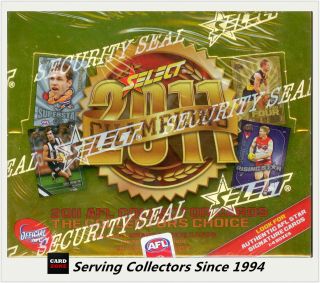 2011 Select Afl Champions Trading Card Factory Box (36 Packs) - Rare