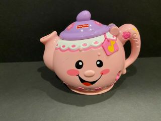 Fisher Price Tea Pot Pink Laugh And Learn Talking -
