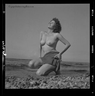 Fine Bunny Yeager 1960 Pin - Up Camera Negative Lacey Kelly Sun Goddess 2