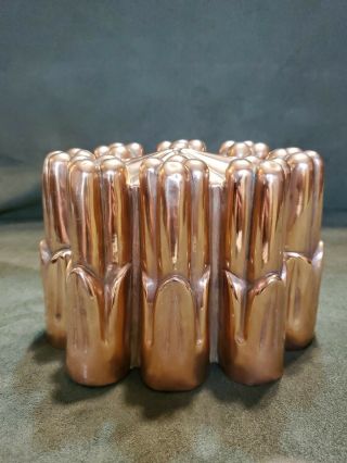 Antique Victorian Copper Jelly Mould