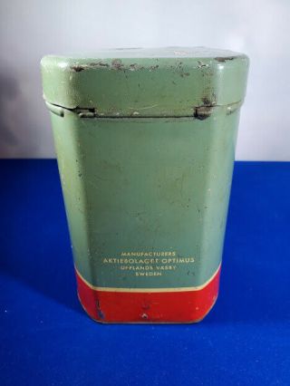 Vintage Optimus 80 Camping Hiking,  Fishing Stove Made in Sweden RARE LQQK 3