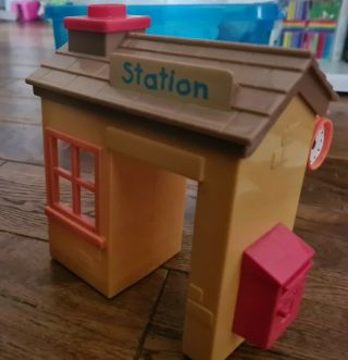 Elc Happyland Spare Replacement Station Ticket Office Train Railway Post Box Vgc