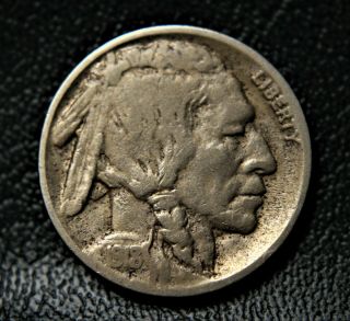 1918/7 - D Rare Overdate Buffalo Nickel
