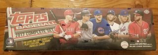 2017 Topps Baseball Complete Factory Set Hobby Edition Factory