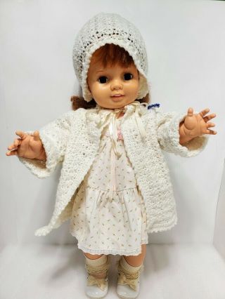 Vintage Ideal Large Baby Crissy Chrissy Doll Grow Hair 1972 - 1973