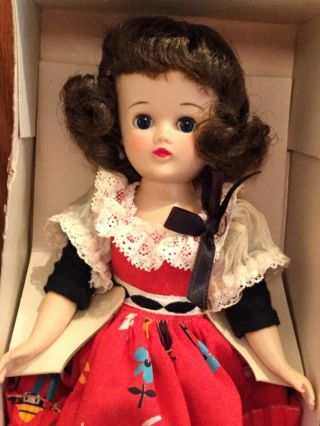 Vintage Little Miss Ginger Fashion Doll 14 Red Dress Heels Bent Knee