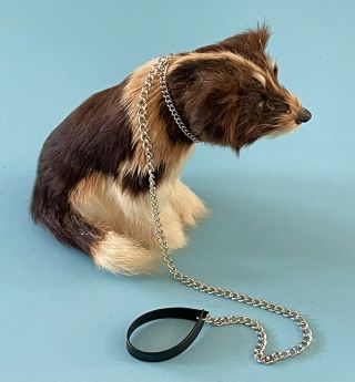 Vintage Doll Accessory: Fur Dog For Madame Alexander Cissy,  French German Bisque