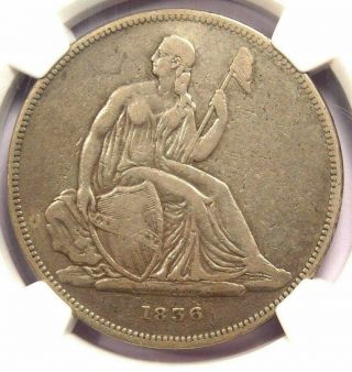 1836 Gobrecht Dollar Holed/plugged F Details Ngc