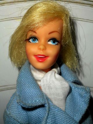 Vintage Barbie Platinum Casey Doll Maddie Mod Sailing Outfit Clone Shoes Francie