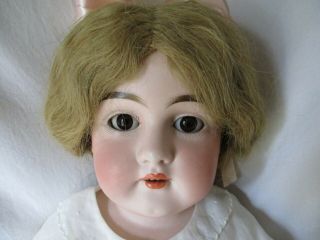 Antique 24 " German Kestner Bisque Leather Body Doll With Teeth Dep 154.  13