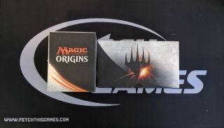 1 Empty Fat Pack Box - Magic Origins - Nm/sp - Magic The Gathering Mtg Ftg