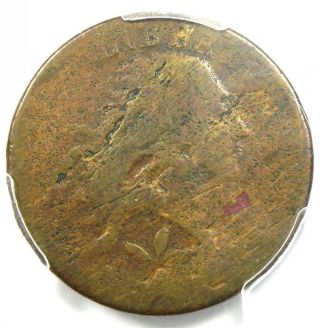 1793 Flowing Hair Wreath Cent 1c (vine Bars Edge) - Pcgs Ag Detail - Rare Coin