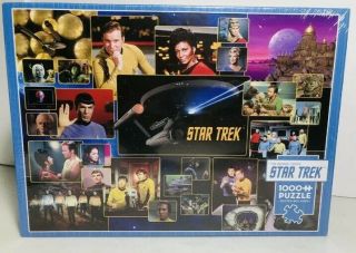 Cobble Hill 1000 Piece Puzzle - Star Trek: The Series - Includes Poster