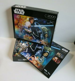 Star Wars The Force Will Be With You 2000 Piece Jigsaw Puzzle Buffalo Games