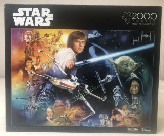 Star Wars 2000 Piece Jigsaw Puzzle The Force Will Be With You Buffalo Games
