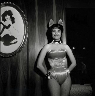 Bunny Yeager 1962 Pin - Up Camera Negative Shot At Miami Playboy Club Playmate Hot