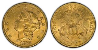 1876 G$20 Liberty Head Gold Double Eagle - Early Us Gold Coin - Sku - Y2188
