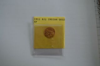 1911 Indian $2.  50 Gold Piece