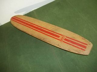 Vintage 1960’s Nash Sidewalk Surfboard Skateboard Metal Wheels 26.  5”