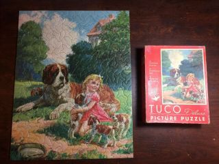 Rare Tuco Vintage Puzzle The Home Guard 300 - 500pc Complete And Pristine