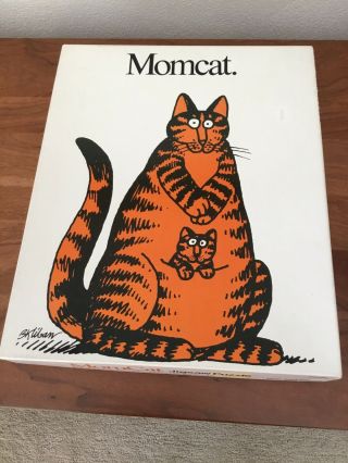 Vintage Momcat Jigsaw Puzzle By B.  Kliban Great American Puzzle Company.