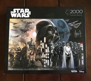 Buffalo Star Wars Rogue One 2000 Piece Puzzle Rebellions Are Built On Hope