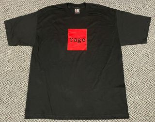 Vintage Rage Against The Machine Guerrilla Radio Double Sided Shirt Mens Size Xl