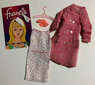 Vintage 1966 Barbie Francie Doll,  1261 Shopping Spree
