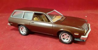 Vintage Annual Amt Mpc 1:25 1977 Ford Pinto Station Wagon Built Model Car Kit