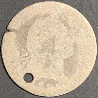 1795 “lm - 9 R4” Flowing Hair Half Dime - Great Type Filler - Won’t Find Cheaper