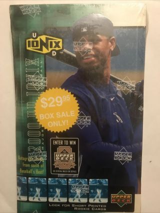 2000 Upper Deck Ionix Factory 24 Packs,  Four Cards Per Pack