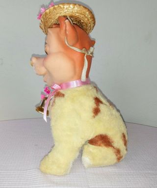 Vintage My Toy Rubber Face Cow 2