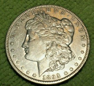 A111,  Key Date 1893 P Silver Morgan Dollar