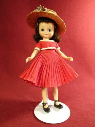 Darling Vintage 1950s Tiny Betsy Mccall Doll 8 " Brunette