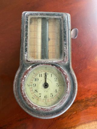 The Measuregraph Company 1922 Fabric Measuring Device Antique Vintage Yards