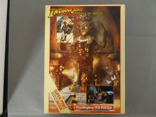 150 Pc Waddingtons Jigsaw - Indiana Jones & Temple Of Doom - Contents (4)