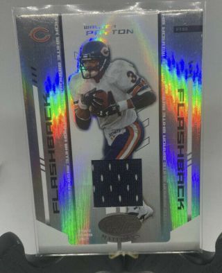 Walter Payton Donruss Certified Material Sp 213/250 Game Worn Relic Card 131
