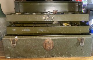 Antique /vintage Tackle Box Loaded With Old Fishing Lures Fresh Estate Find