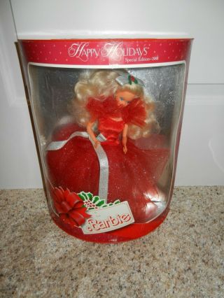 1988 Vintage Special Edition Happy Holidays Barbie
