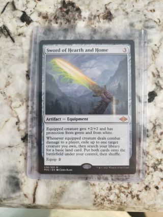 Mtg Modern Horizons 2 Sword Of Hearth And Home Nrmt Or Better