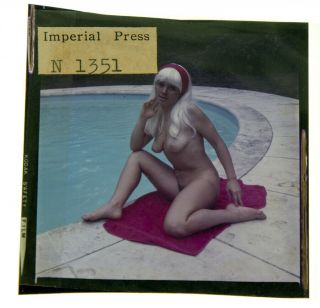 ' 70 Bunny Yeager Color Camera Photo Notorious Lea Vivot Nude Unique Notorious NR 2