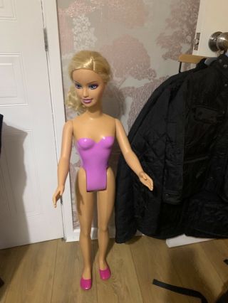 Vintage 1992 Mattel My Size Barbie Doll 3ft