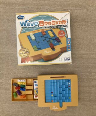 Wave Breaker Game By Thinkfun Logic And Problem Solving.  Ages 8,