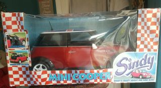 Vintage Sindy Mini Cooper Car Box Rare Item