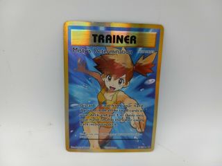 Pokemon Card Trainer Misty 