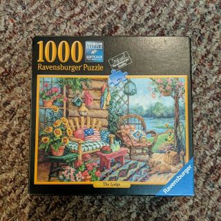 Premium Ravensburger 1000 Piece Puzzle “the Lodge” Barbara Mock